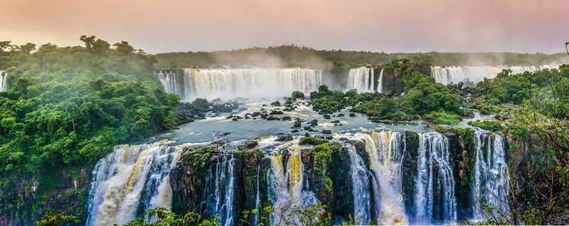Cascading Waterfalls